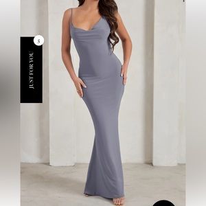 CLUB L LONDON - CORINNE ASYMMETRIC DRESS